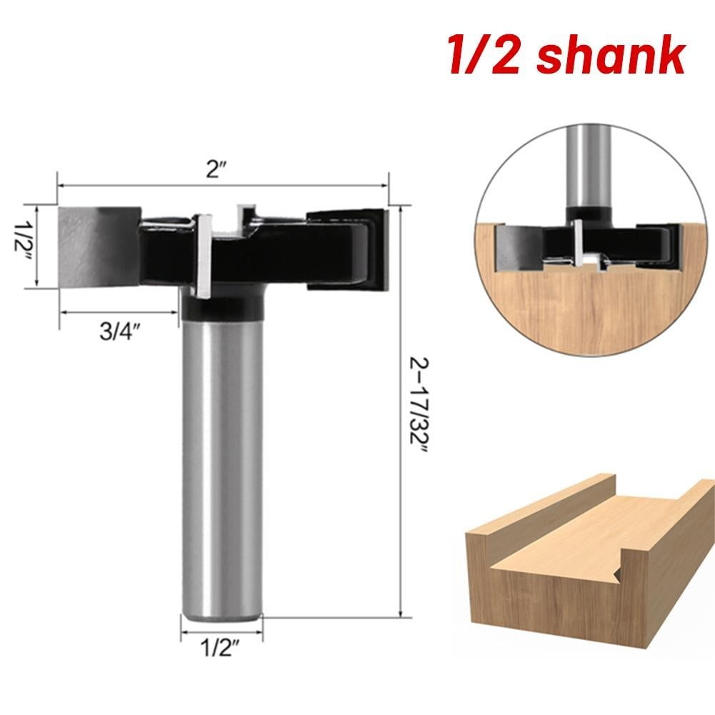 CNC Spoilboard Surfacing Router Bit Carbide Planer Wood Cutter Planing ...