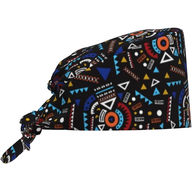 Working Cap Scrub Cap with Sweatband Adjustable Unisex Women 