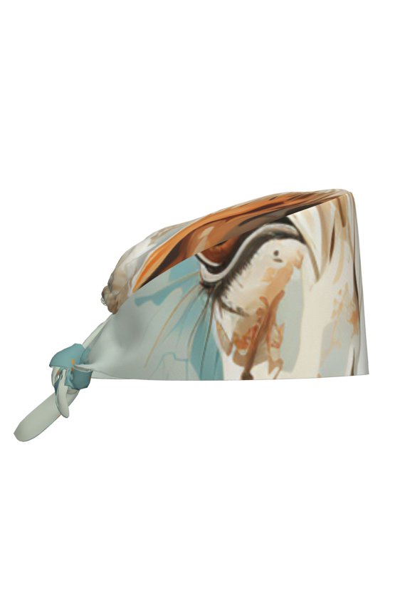 Working Caps Comfortable Breathable for Men Women Head Cover , Funny Donkey Art Pattern