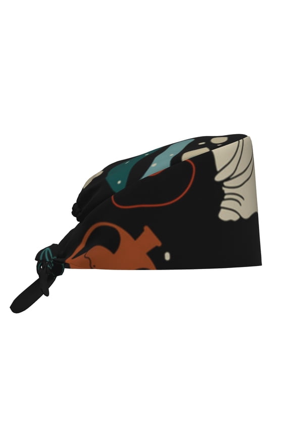 Working Caps Comfortable Breathable for Men Women Head Cover , Greek Antique Statues