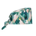 thumbnail image 1 of Working Caps, Exotic Cockatoo Parrot White Cleaning Cap with Adjustable Tie Sweatband, Comfortable and Breathable Hair Cap Chef Hat Aesthetic Head Cover for Women Men, 1 of 5