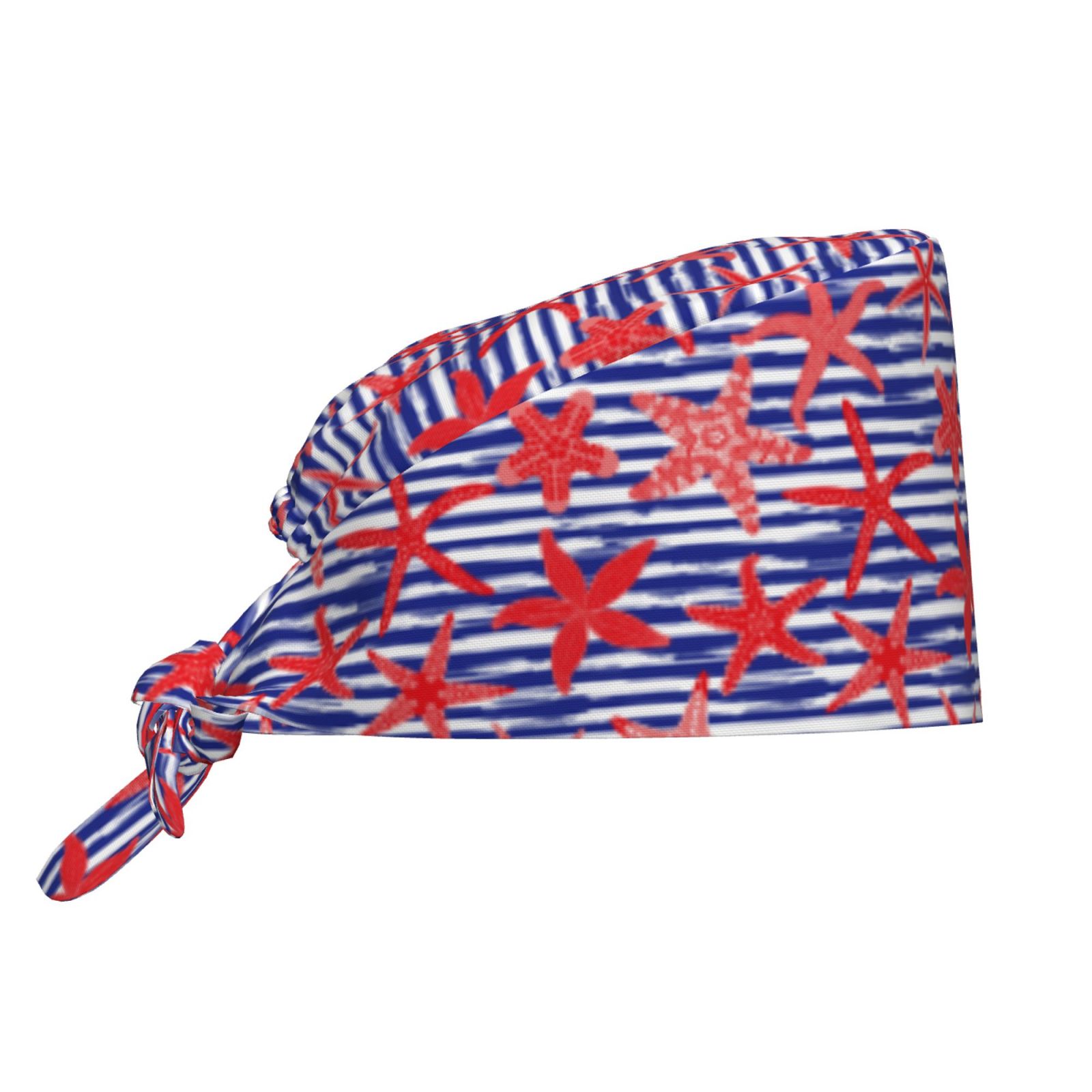 Working Caps, Sea Stars Cleaning Cap with Adjustable Tie Sweatband ...