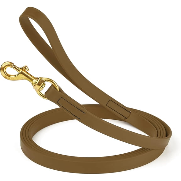 Working Dog Leash Waterproof Lead for Tracking Training Schutzhund Odor-Proof Long Line with Solid Brass for Puppy Medium and Large Dogs