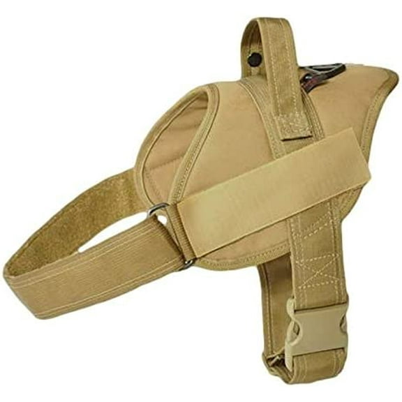 Working Dog Patrol Harness Coyote Brown Redline K9 (Large)