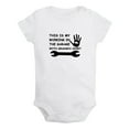 thumbnail image 1 of This Is My Working In The Garage With Grandpa Shirt Funny Rompers For Babies, Newborn Baby Unisex Bodysuits, Infant Jumpsuits, Toddler 0-24 Months Kids One-Piece Oufits, 1 of 4