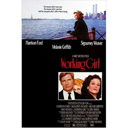Working Girl Vintage Movie Poster Sigourney Weaver Melanie Griffith 20x30