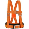 thumbnail image 1 of Working at Height Safety Harness, Half Body Rescue Rock Climbing Safety Belt Rofe Not Included, Fall Protection Aerial Work Safety Belt Kits for Working Roofing Climbing, 1 of 7