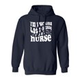 thumbnail image 1 of Working Late Cause I'm A Nurse Adult Hooded Sweatshirt, 1 of 3