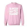 thumbnail image 1 of Working Late Cause I'm A Teacher Crewneck Sweatshirt, 1 of 3