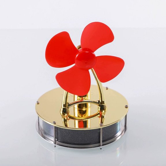 Working Low Temperature Stirling Engine Model, Heat Powered Hot Air Engine, Metal Desktop Mechanical Demonstration Model for Physics & Engineering DisplayFan color random