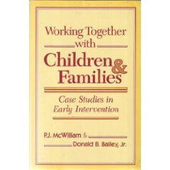 Pre-Owned Working Together with Children and Families : Case Studies in Early Intervention (Hardcover) 9781557661234