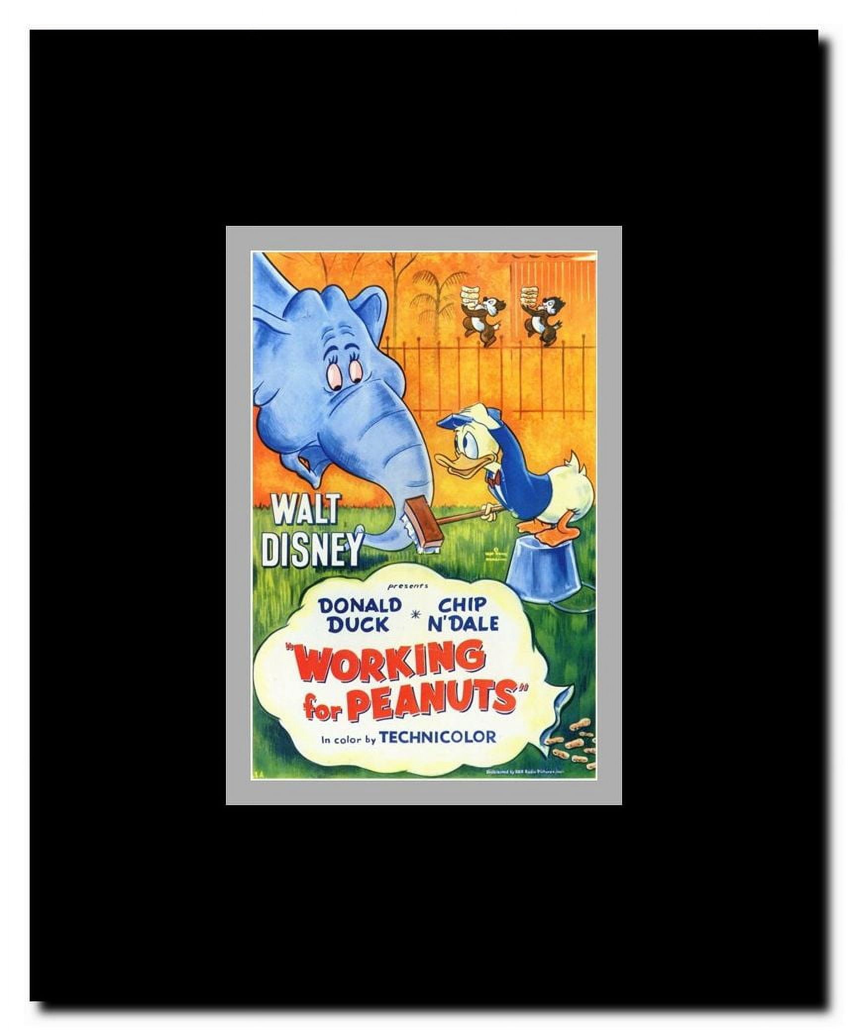 Working for Peanuts Framed Movie Poster