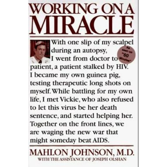 Pre-Owned Working on a Miracle (Hardcover) 0553105191 9780553105193