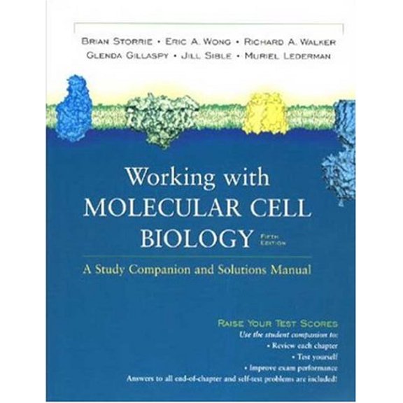 Pre-Owned Working with Molecular Cell Biology, Fifth Edition: A Study Companion and Solutions Manual (Paperback) 0716759934 9780716759935