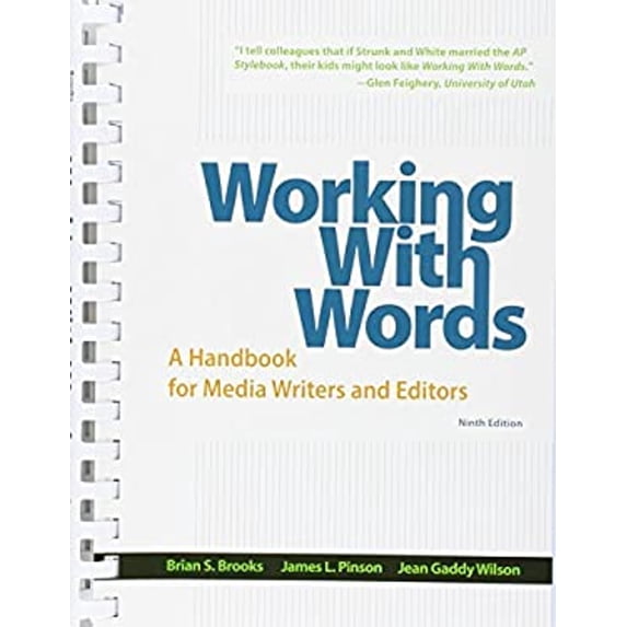 Pre-Owned Working with Words & LaunchPad Solo for Journalism (Six Month Access)
