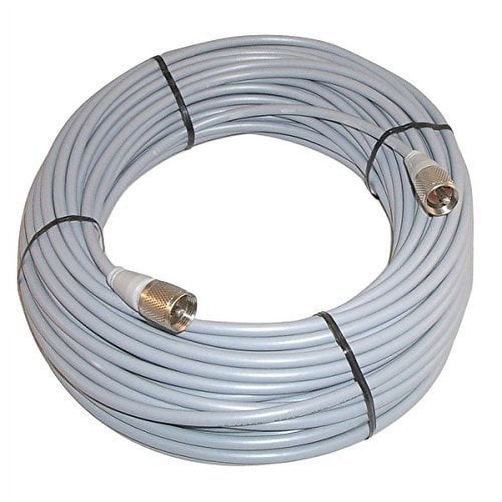 Workman 100ft RG8X Coaxial Cord for CB/Ham Radio with PL259 Connectors ...