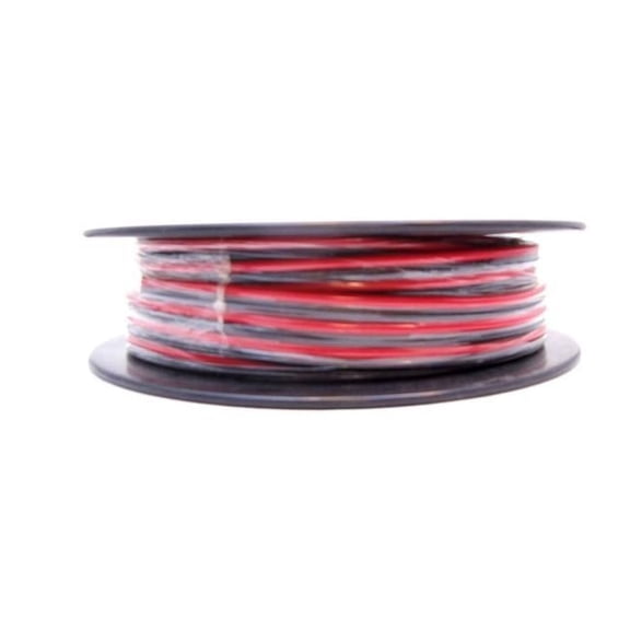 Workman 100 ft. Spool of 12 Gauge DC Zip Wire, Red & Black
