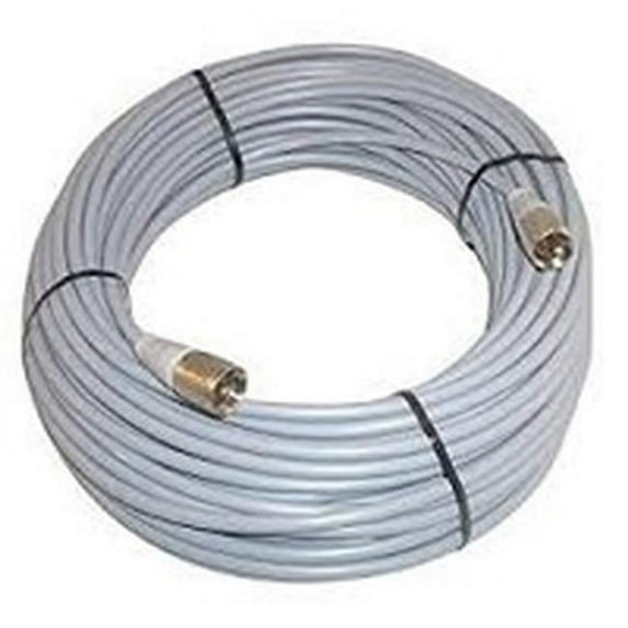 Workman 8X6PL-PL 6 ft. Pre-Cut RG8x PL-PL Coaxial Cable, Gray