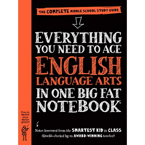 Pre-Owned Everything You Need to Ace English Language Arts in One Big Fat Notebook: The Complete Middle School Study Guide (Paperback)