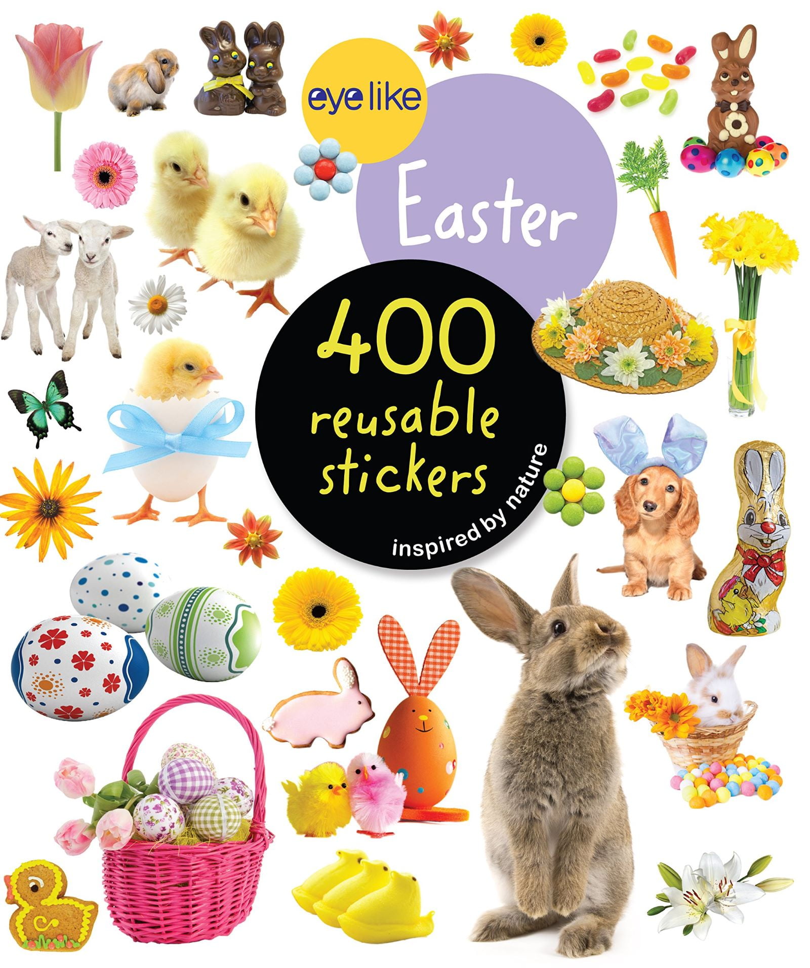 WORKMAN PUBLISHING Eyelike Stickers: Easter (Paperback)