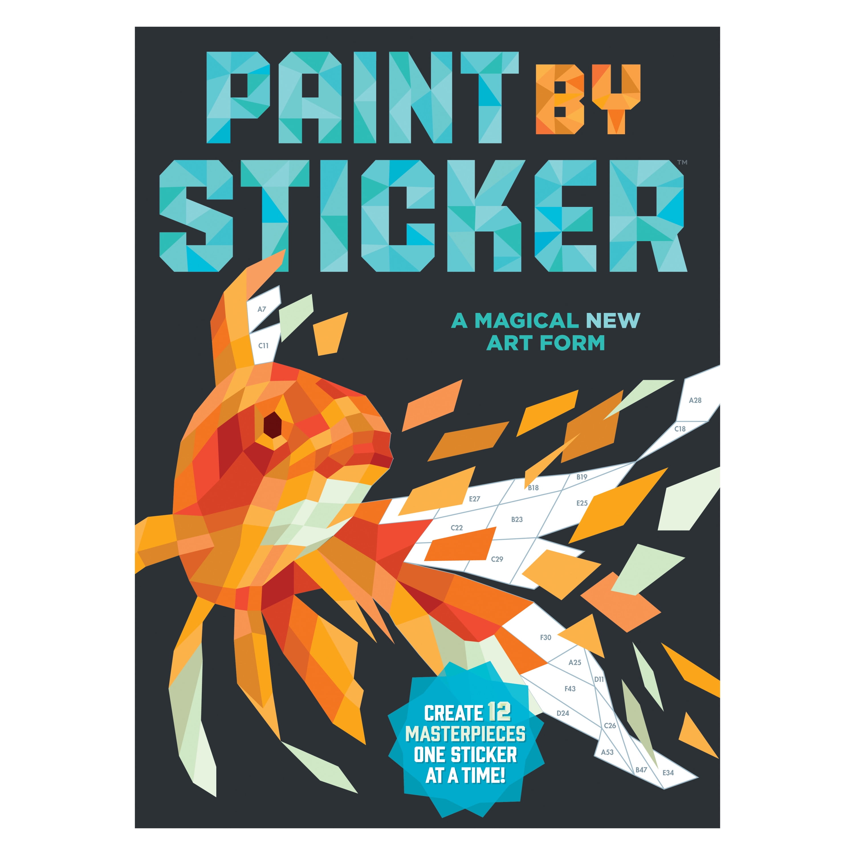 Workman Publishing Paint by Sticker, Masterpieces Deluxe, 12