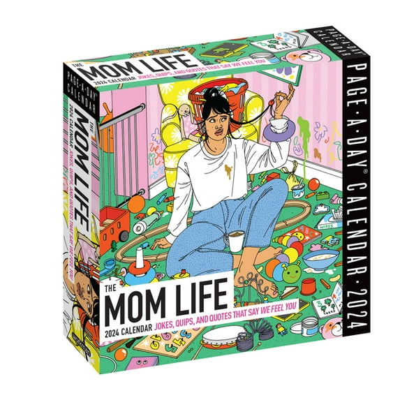 Workman Publishing: The Mom Life Page-A-Day Calendar 2024, Book 1 (Calendar)