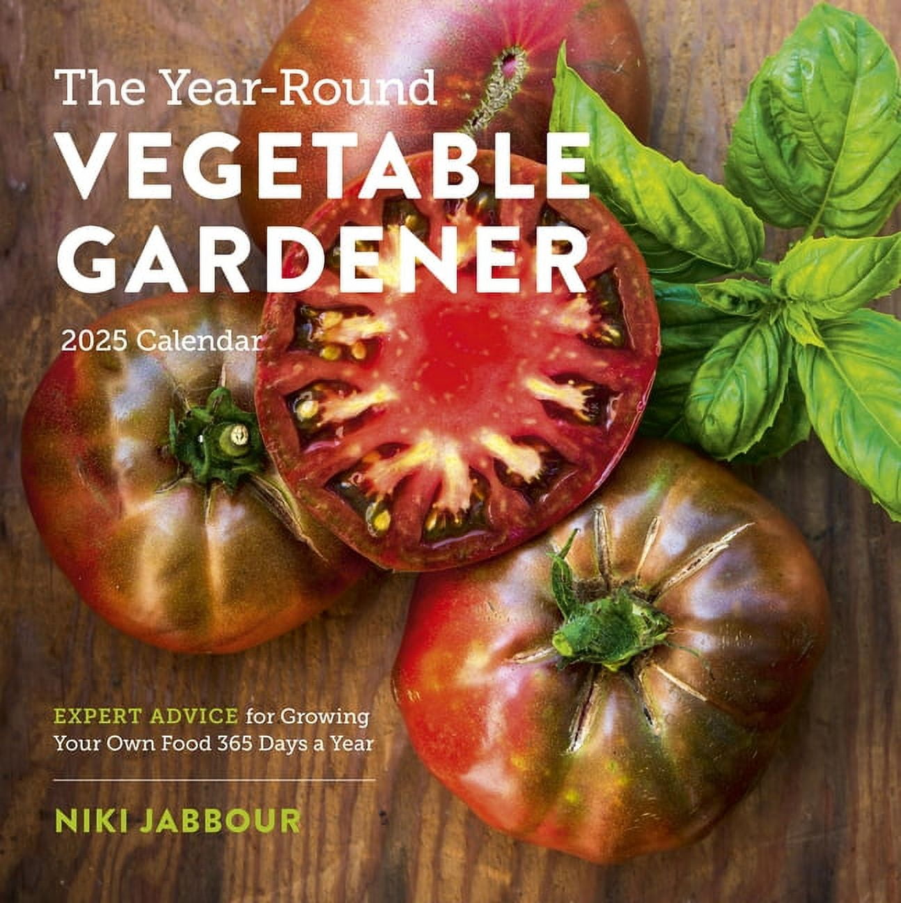 Workman Publishing, Vegetable Gardener 2025 Wall Calendar