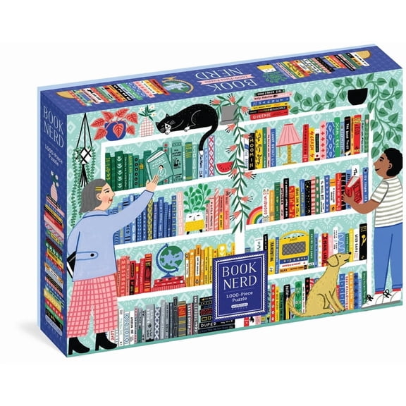 Workman Puzzles: Book Nerd 1,000-Piece Puzzle (Other)