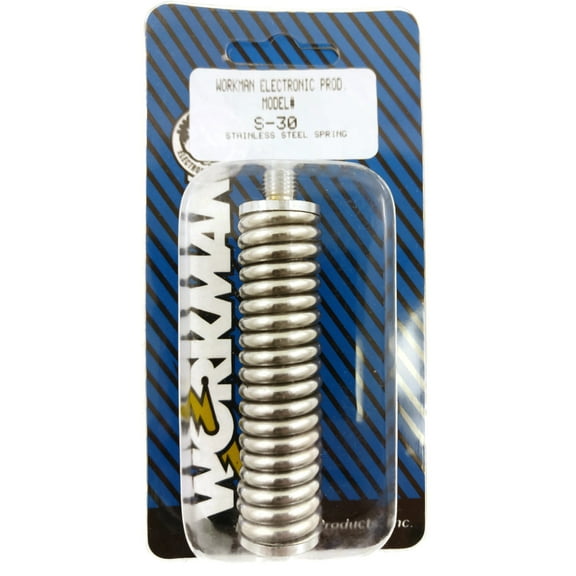 Workman S-30 Stainless Steel Medium Duty CB Radio Antenna Mount Spring