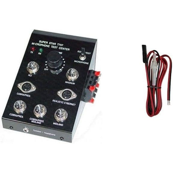 Workman Super Star T747 CB Radio Microphone Tester with Power Cord