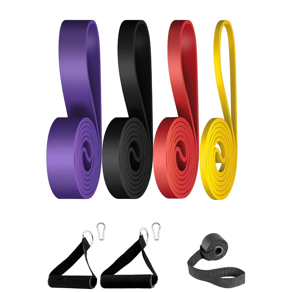 Workout Bands for Exercise, Resistance Band Elastic Bands Set for Stretching