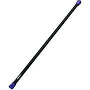 Workout Bar - Padded Exercise Weighted Total Body Bar - 8 Sizes from 5 - 30 LBs. For Physical Therapy, Aerobics, Yoga, Pilates