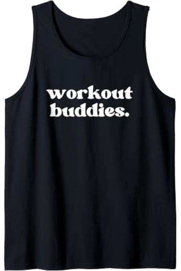 Workout Buddies Matching Couples S S And Youths Tank Top Size S-3XL