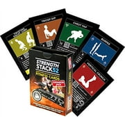 Workout Cards Expansion Deck Strength Stack 52 Bodyweight Exercise Playing Card Game with Videos By Military Fitness Expert. Fit at Home Bootcamp Training Program with No Weights or Gym Equipment