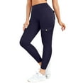 thumbnail image 1 of Workout Cargo Leggings with Pockets for Women Hidden Butt Lifting Leggings Gym Yoga Pants Navy Blue XXL, 1 of 6