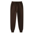 thumbnail image 1 of Workout Casual Pants for Women Fleece Lined Sweatpants Fall Winter Joggers Athletic Pants Thermal Pants Casual Thick Warm Trousers Pockets Pants Xl, 1 of 2