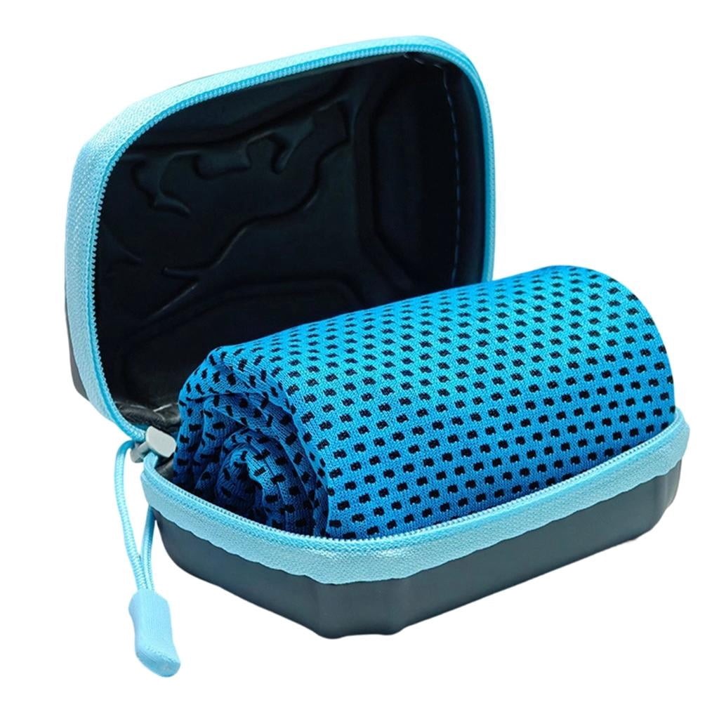 Workout Cooling Cloth Set Absorbent Fast Dry Towels with Storage Bag ...