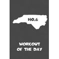 thumbnail image 1 of Workout of the Day: North Carolina Workout of the Day Log for tracking and monitoring your training and progress towards your fitness goals. A great . bikers will love this way to track 1727037332, 1 of 1