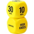 thumbnail image 1 of Workout Dice Game for Men & Women, 1 Pair Exercise Dice for Strength Training, Portable Home Gym Equipment, Funny Fitness Gift for Travel Office & Outdoor, 1 of 6