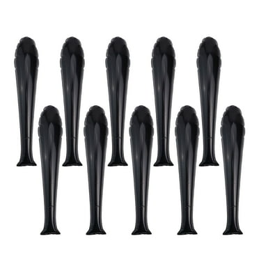 Workout Equipment Soccer Training Equipment 10Pcs Cheering Sticks Inflatable Wand Game Fans Cheering Props Black