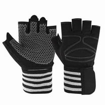 Workout Gloves for Full-Finger,Ventilated Weight Lifting Gym Lifting Gloves with Wrist Wrap Support for Men & Women,Full Palm Protection,for Weightlifting,Training,Fitness,Hanging,M