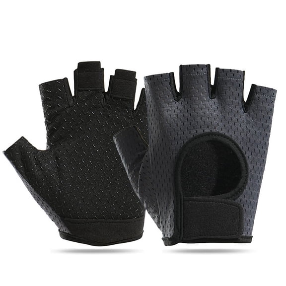 Workout Gloves,Weight Lifting Fingerless Gym Exercise Gloves,Men's and Women's Anti-calluses Must-Have Fitness Gloves, Lightweight and Breathable