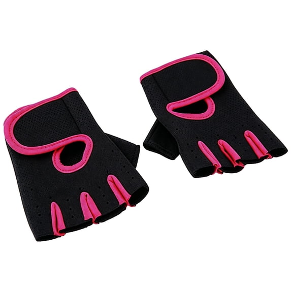 Workout Gloves for Men & Women - Fingerless Gym Gloves with Wrist Wrap Support, Breathable & Lightweight for Weightlifting, Cycling & Pull up