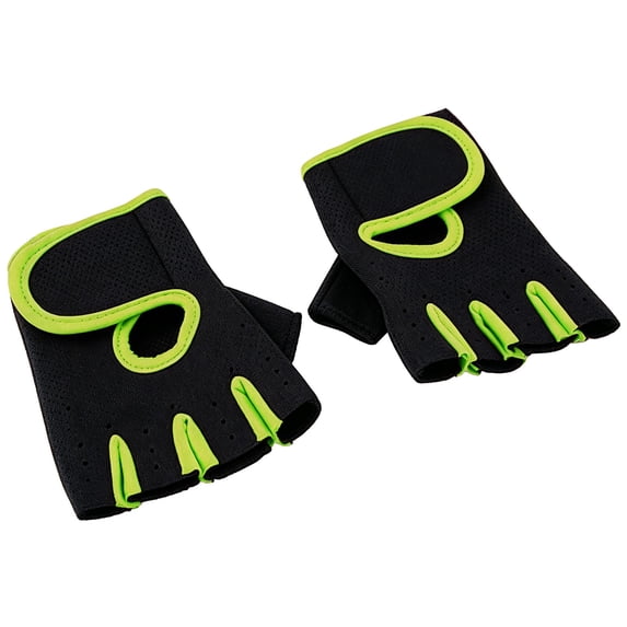 Workout Gloves for Men & Women - Fingerless Gym Gloves with Wrist Wrap Support, Breathable & Lightweight for Weightlifting, Cycling & Pull up