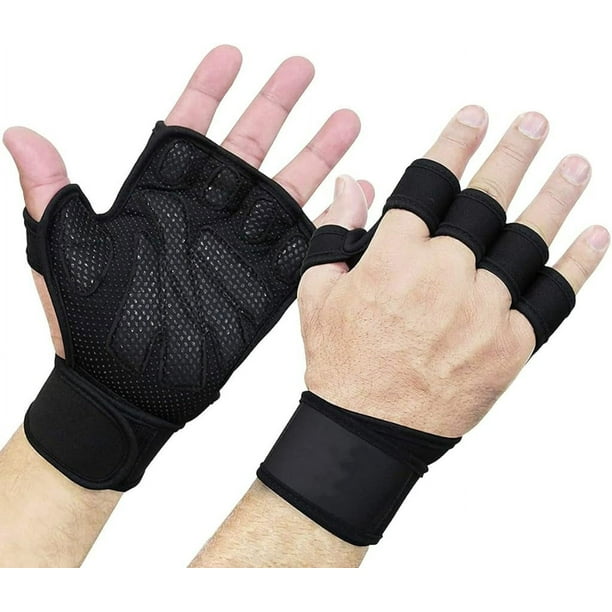 Workout Gloves for Men and Women Weightlifting Gloves Exercise Gloves Ventilated Gym Gloves Training Fitness Gloves Palm Protection Small Walmart Business Supplies