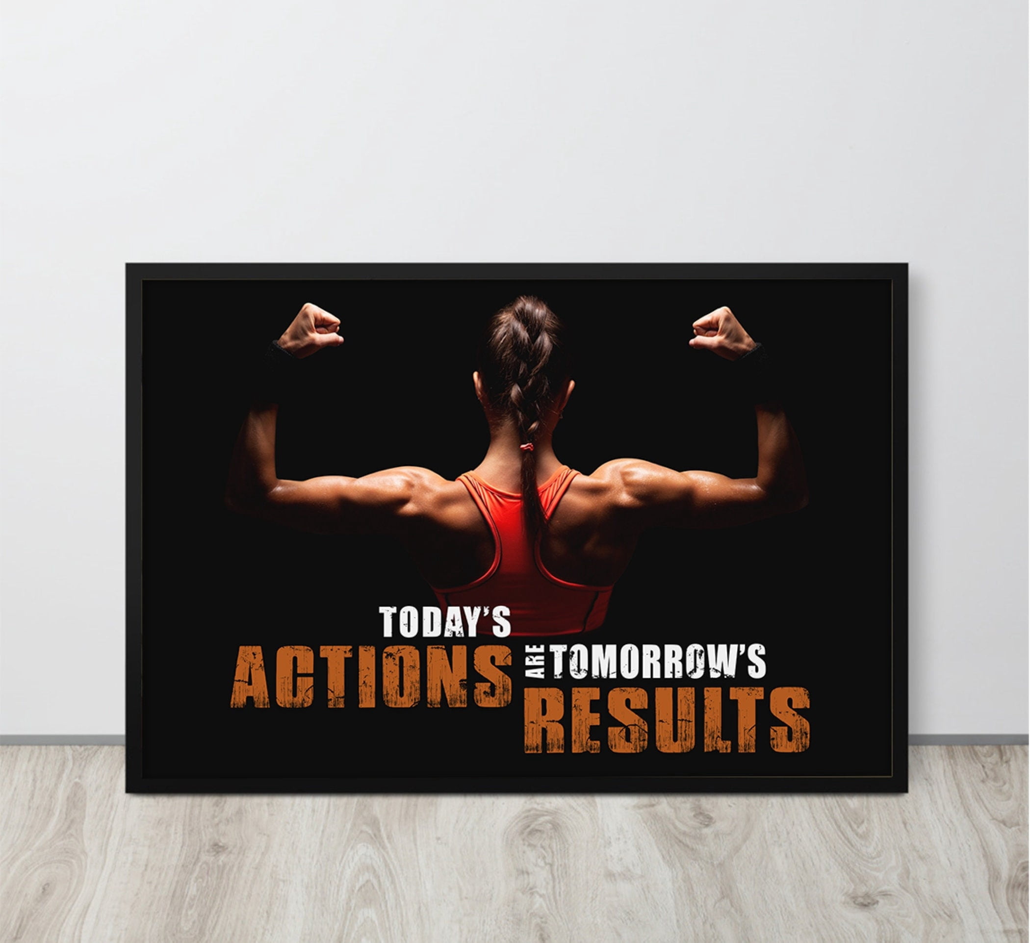 Workout Gym Fitness Quotes Motivational Inspirational Quotes Poster ...