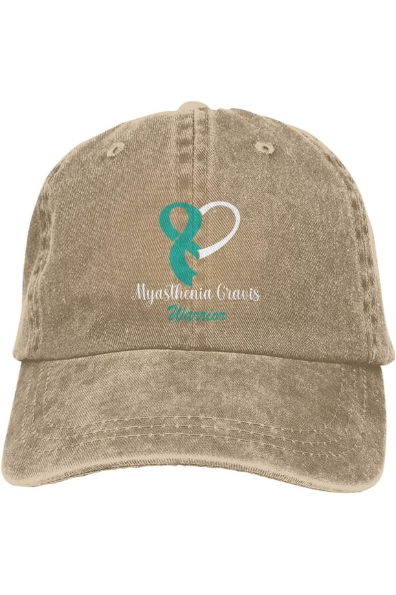 Workout Hats for Women Cancer Baseball Cap for Men Summer Cap Trendy Myasthenia Gravis Awareness Cute Baseball Hat