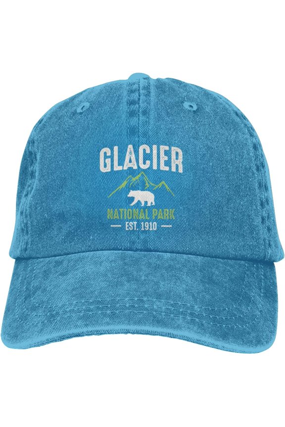 Workout Hats for Women Hiking Sport Caps for Men's Glacier National Park Summer Hat