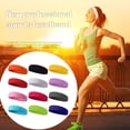 thumbnail image 1 of QURATI Workout Headbands Sports Headbands Wide Elastic Hair Bands Yoga Running Sports Travel Indoor Fitness Gym White One Size, 1 of 3