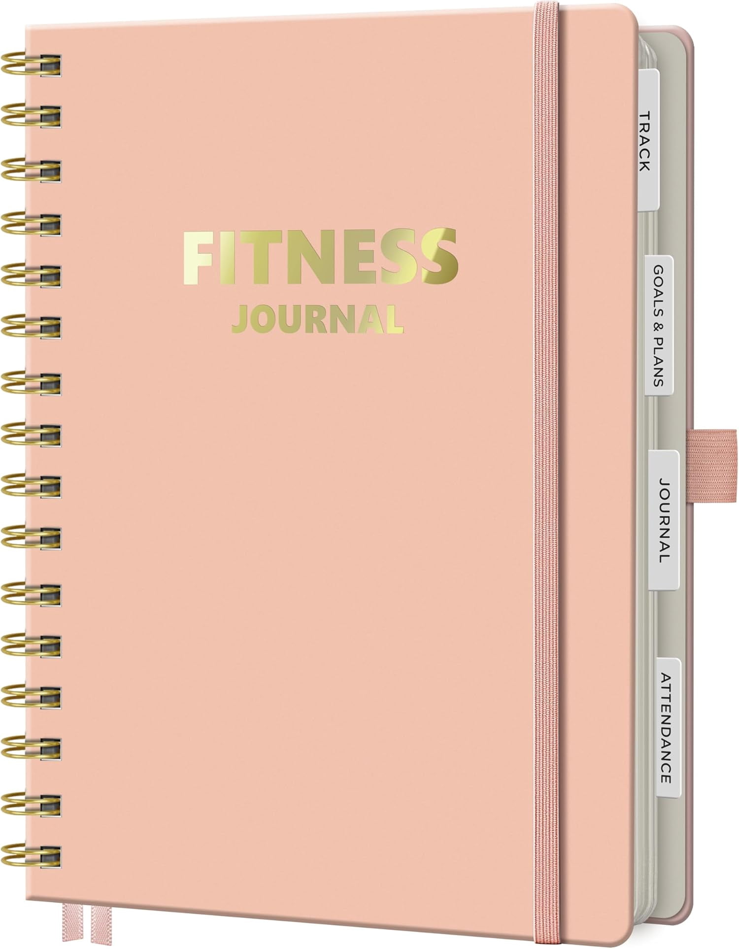 Workout Journal, Fitness Journal for Women &amp; Men, A5 Workout Log Exercise, Fitness Plan Week ...